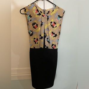 Rachel Roy Geometric Print Dress